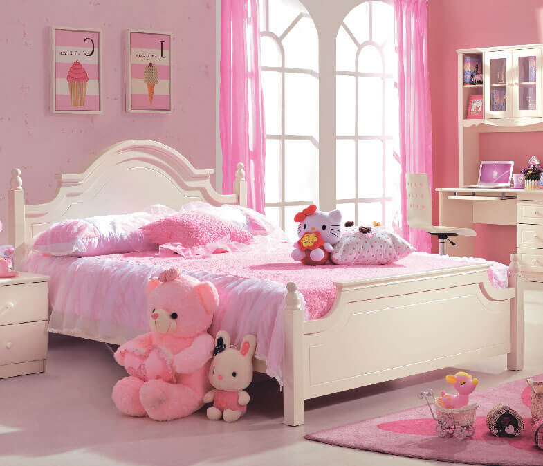20 mẫu phòng ngủ màu hồng đẹp mê ly cho các cô nàng
