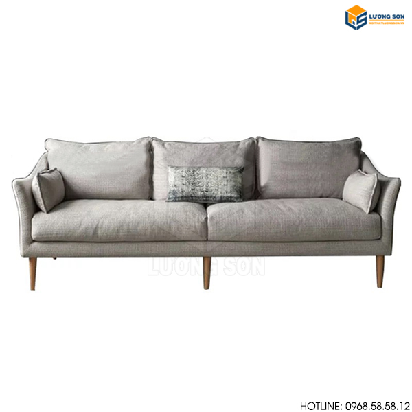 Sofa văng nỉ đẹp SFV24 kiểu dáng hiện đại, thanh lịch cho phòng khách