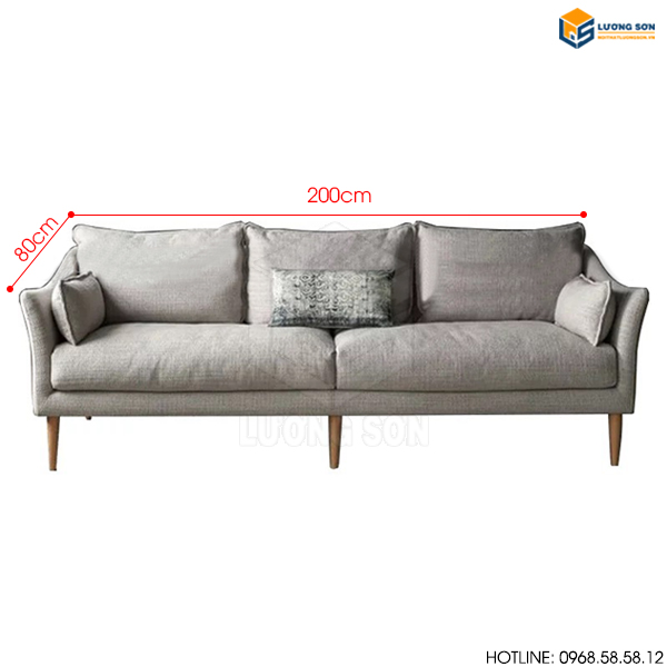 Kích thước Sofa văng nỉ đẹp SFV24